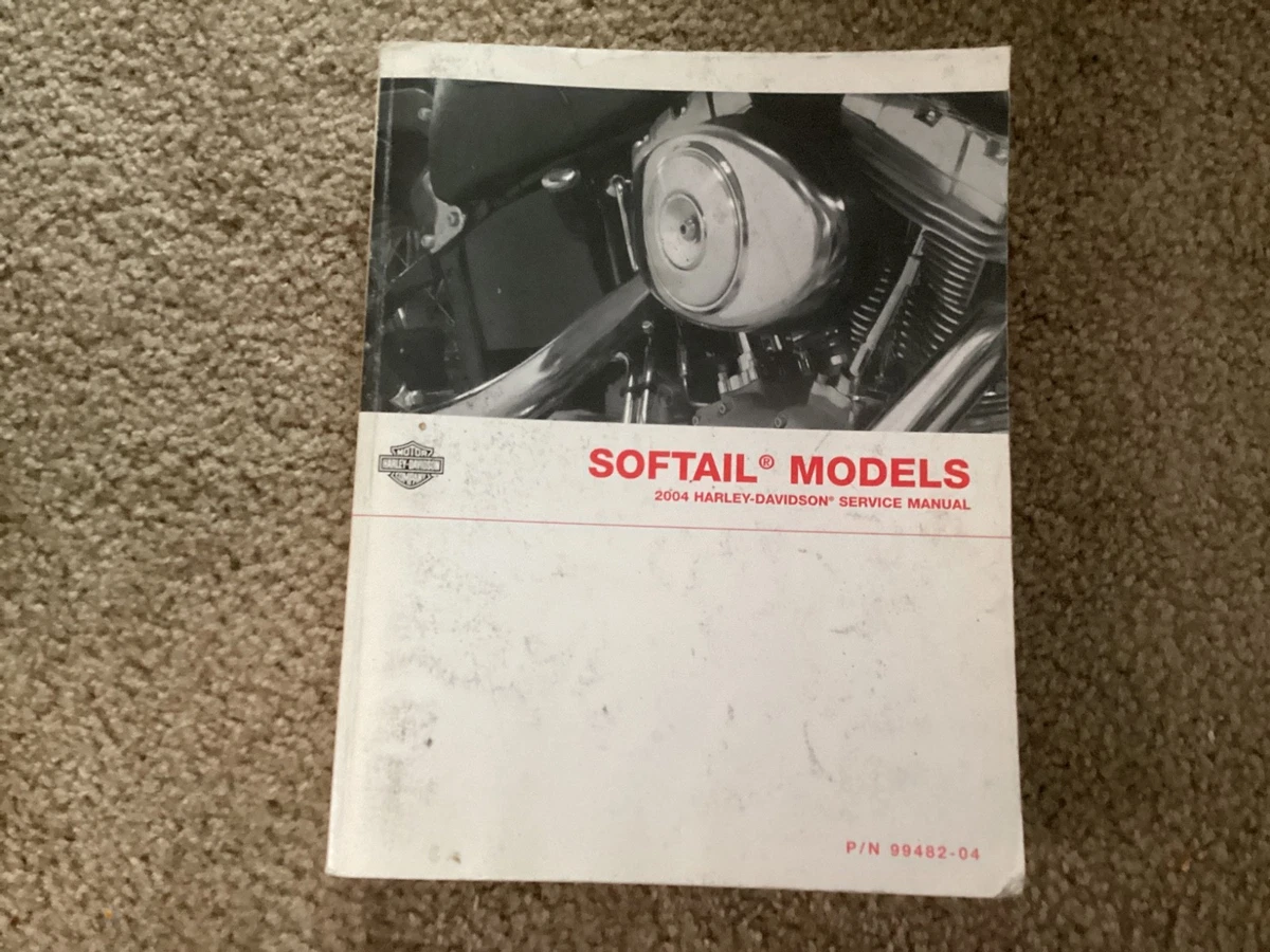 Harley-Davidson Motorcycle Manuals and Literature 2004 2004 Year