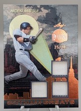 2025 Leaf a Bronx Legacy - Gotham Greats Hideki Matsui Bronze Holofoil /50