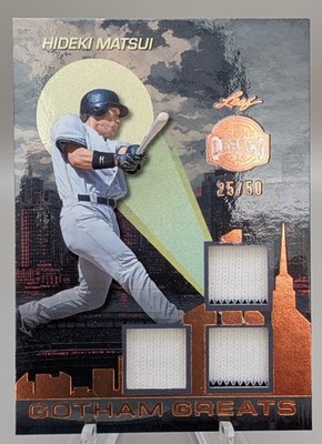 2025 Leaf a Bronx Legacy - Gotham Greats Hideki Matsui Bronze Holofoil /50