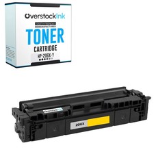 OSI 1-Pack Replacement 206X Yellow Toner for HP Color LaserJet Pro M255dn M255dw