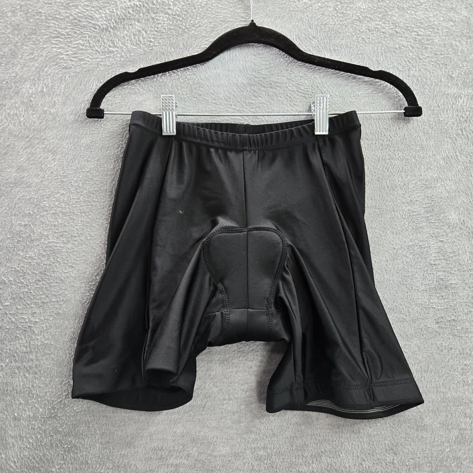 Pantalones Cortos Mujer Canari S Negro Acolchado Ciclismo 7" Entrepierna Foto 2 de 4