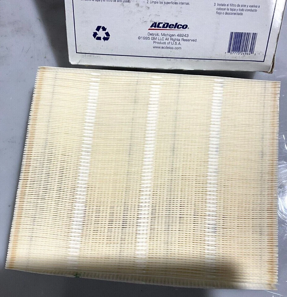 Filtro GENUINO ACDELCO Cadillac Chevy GMC no resistente A3085C Foto 3 de 3