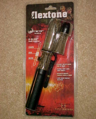 Flextone 4-N-1 Deer Call X-Glide Buck Doe Fawn New Sealed
