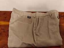 Bulwark FR Pants Mens 36x34 Khaki Flame Resistant Made in USA