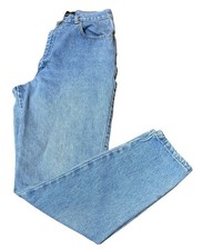 Vintage Sasson Jeans Womens 12 Light Wash Straight Leg Denim W26 I28