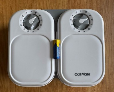 Cat Mate Futterautomat Katze C200 mit Timer und Kühlakku (gebraucht, von privat)