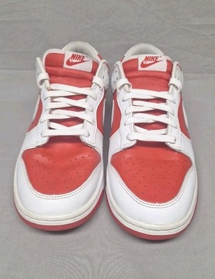 Nike Dunk Low Retro University Red & White Size 11 Mens Sneakers DD1391-600 Used