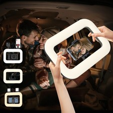 Handheld Selfie Ring Light Kit, 8000mAh Fill Light for Smartphone/Camera/TikTok