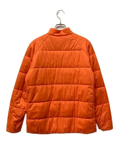 adidas Quilted Jacket Padded Insulated Coat Men's Size L Orange image 2