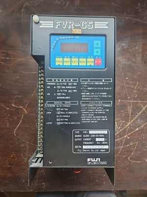 FUJI ELECTRIC  FVR037G5B Variable Frequency Drive  FVR-G5  16 Amp