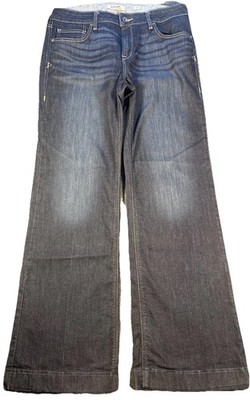 Ariat R.E.A.L.  Perfect Rise Trouser Jeans Women's 32R Midnight Denim Wide Leg