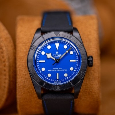 Tudor Black Bay Ceramic Blue M79210CNU-0007 41mm Master Chronometer F1 Edition