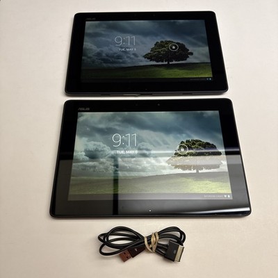 Lot Of 2 ASUS TF101 Transformer Series Android Tablet - As Is