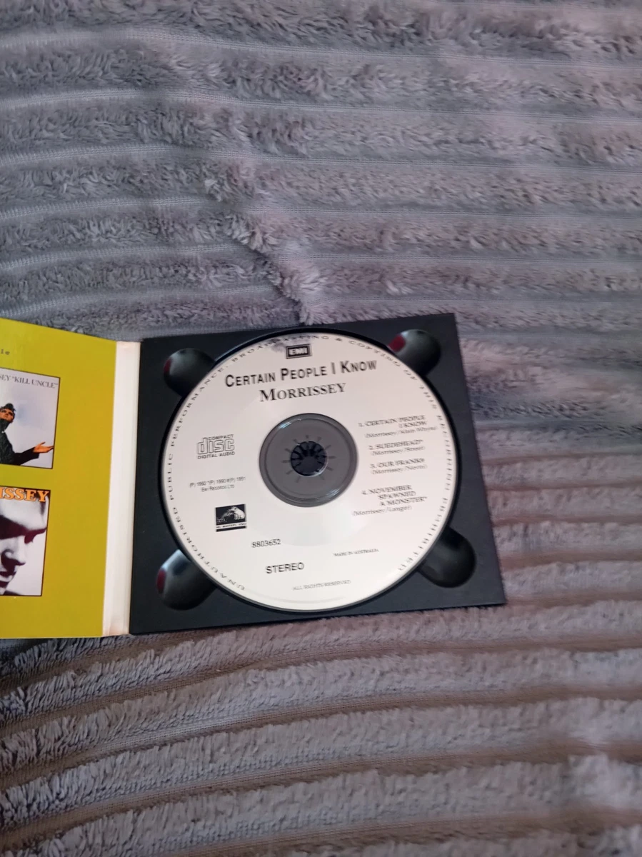 Set Of 5 Morrissey Impirt Cd Singles