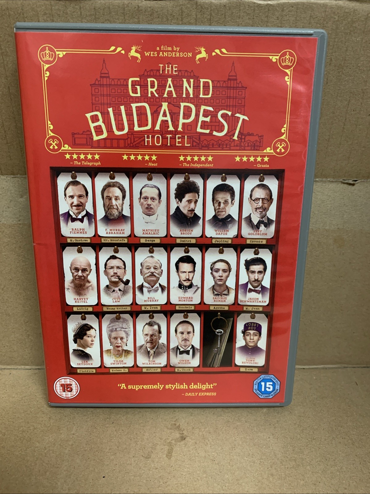 The Grand Budapest Hotel (DVD)