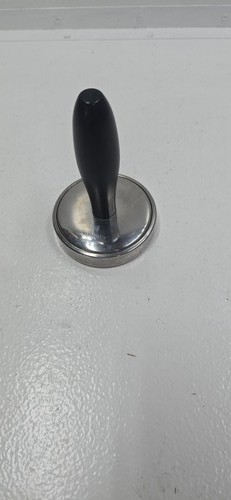 BIEDERMANN Bar Muddler Stainless Steel Flat Press Cocktail Tool Black Handle