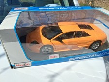 Maisto 2007 Lamborghini Murciélago LP 640 Orange 1:18 Diecast Special Edition