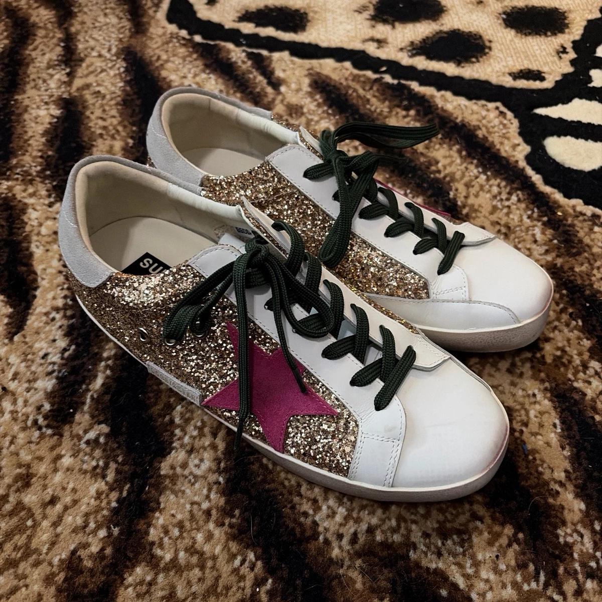 Golden Goose Superstar White Ice Pink W for sale | eBay