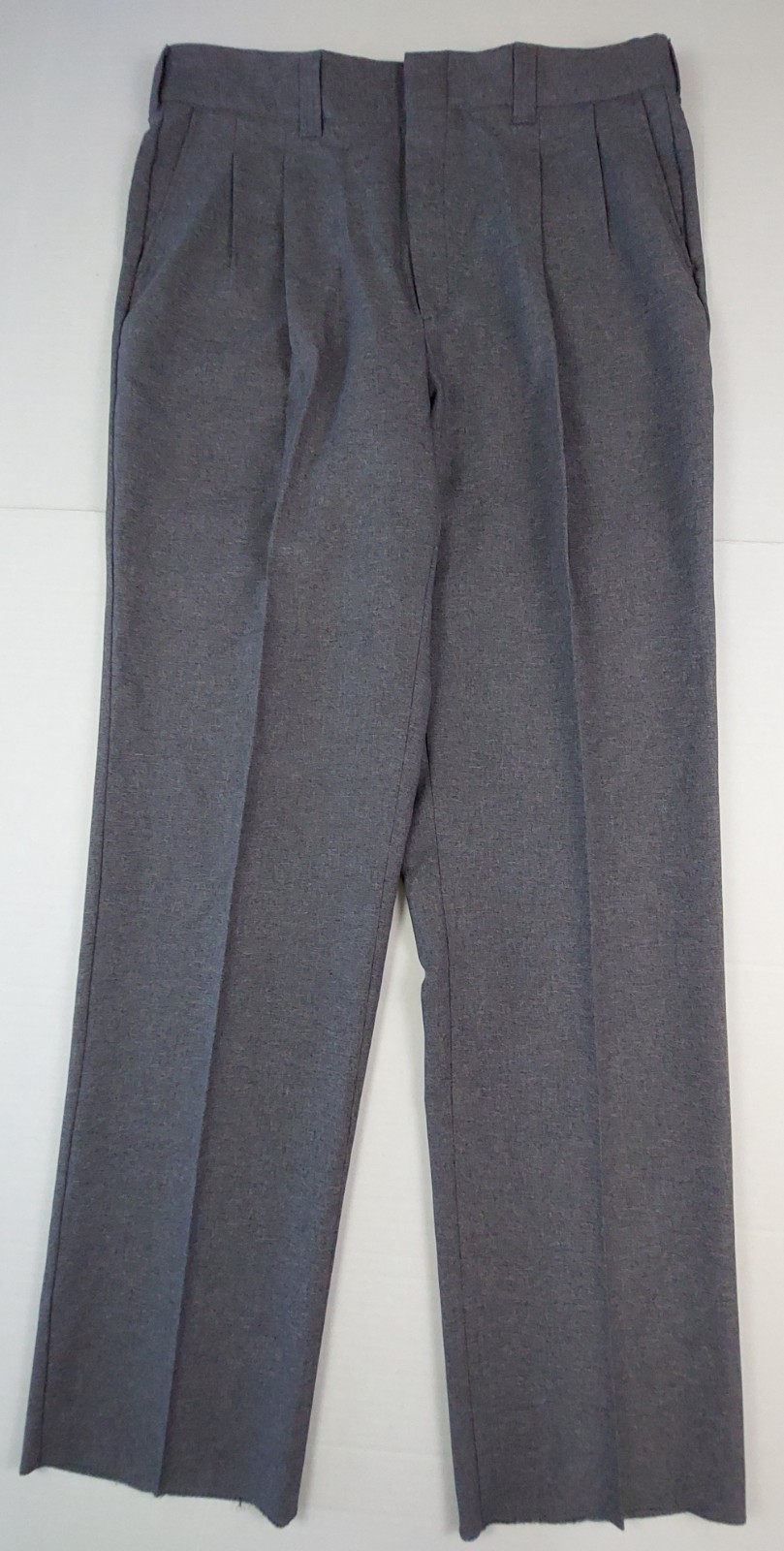 Pantaloni Cliff Keen Athletic Armpire Uomo Taglia 36 Reg Grigio Pieghettato Made In USA