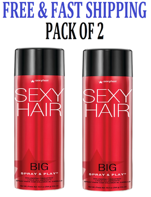 #ad #ad Sexy Hair Big Sexy Hair Spray and Play Harder Firm Volumizing Hairspray 10 oz 3 $39.24