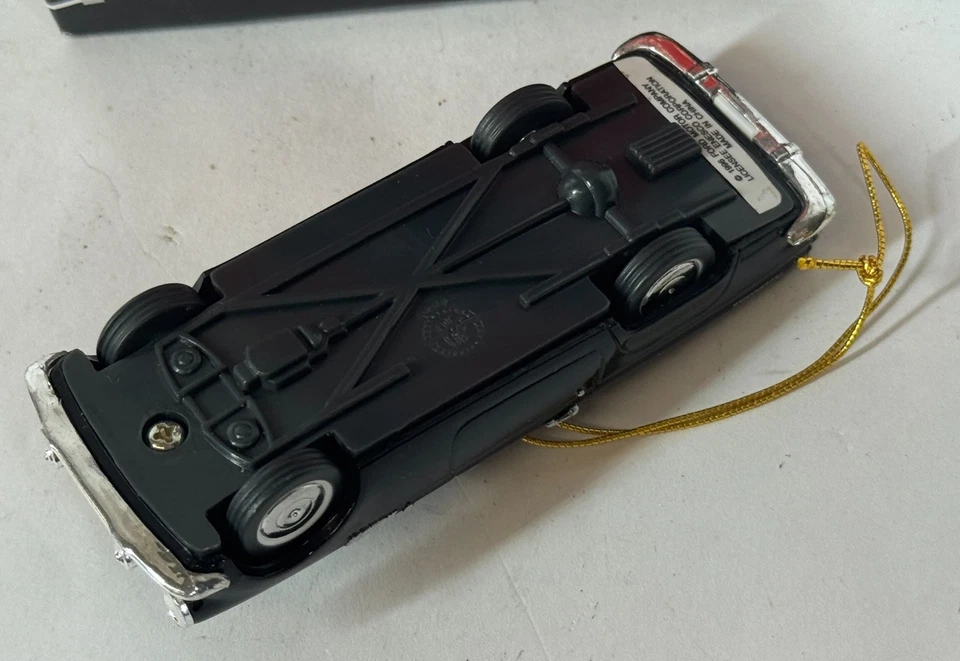 1955 55 Ford Thunderbird Classics Collection carro clássico enfeite de árvore de Natal - Imagem 4 de 4