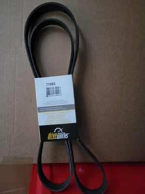 Driveworks 710K6 Serpentine Belt Cadillac Chevrolet Buick Ford Mercury 1987-2013
