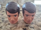 x2 GI Joe 1975 Hasbro Atomic Man Adventure Team Heads
