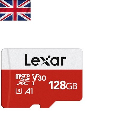 128GB microSDXC Karte mit Adapter - Wasserdicht, Röntgenfest, schnelle Datenübertragung