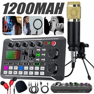 Bluetooth Audio Mixer USB Sound Verstärker Konsole Mischpult Console DHL