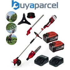 Einhell GE-LM 36/4in1 18v 36v Cordless Brushless High Reach Multi Tool 2 x 5.2ah