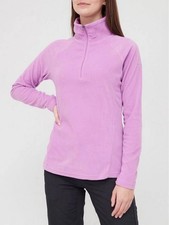 Columbia Women s Glacial IV Half Zip Fleece Size XS Pink Lightweight