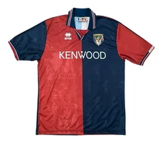 Vintage Errea Genoa CFC 1994/1995 Home Football Kit (L)