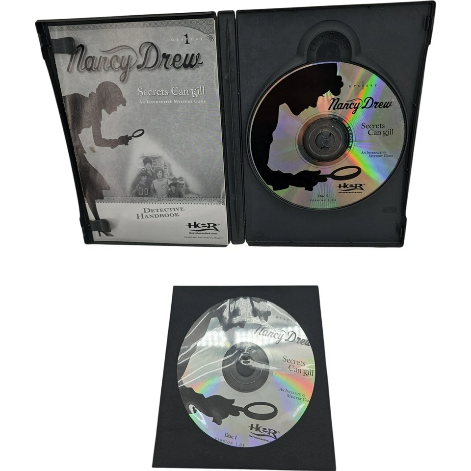 Nancy Drew Secrets Can Kill PC CD-ROM Mystery Adventure Juego Probado y Funcionando Foto 4 de 4