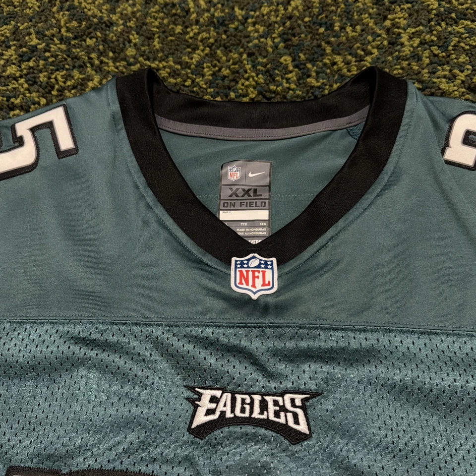 耐克 NFL 费城老鹰队 Lesean McCoy 主场橄榄球球衣男式 2XL 码 — 第 4/4 张图片