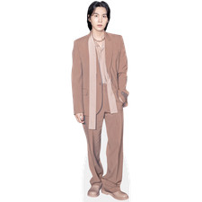 Suga (Beige Suit) Mini Size Cutout