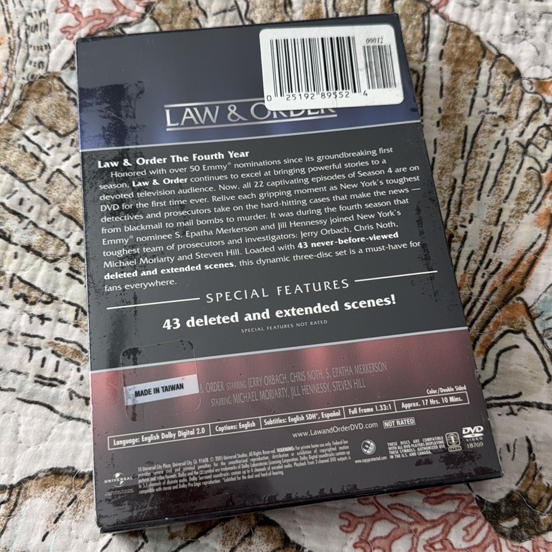 (未使用･未開封品)Law &amp; Order: Fourth Year [DVD] GUEST_152d7a7d-486f-4d75-9c1a-