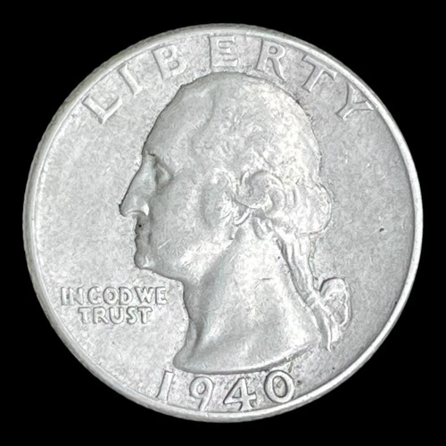 1940 Washington Silver Quarter