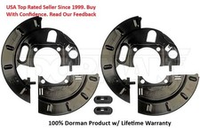 Dorman 924-222 Brake Backing Plates Rear Split Quick Fix For Chevy Gmc Cadillac
