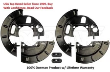 Dorman 924-222 Brake Backing Plates Rear Split Quick Fix For Chevy GMC Cadillac