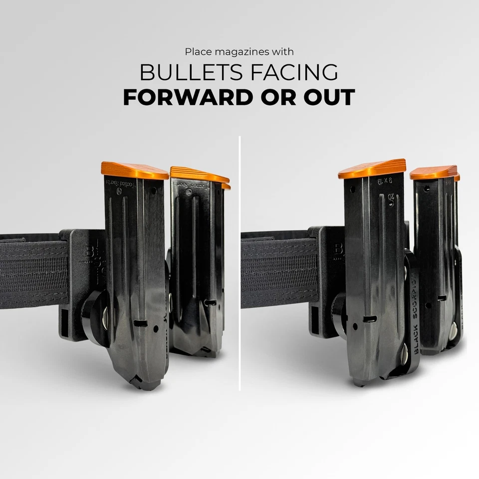 Black Scorpion Outdoor Gear Triple Magnet Universal Magazine Pouch - Image 3 of 4