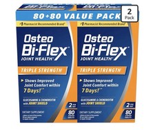 Osteo Bi-Flex Triple Strength Vitamin D Glucosamine, 160Ct. EXP 06/2028