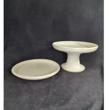 Tupperware Serve-It-All Multipurpose Pedestal Serving Set Chip Dip, Fruit, Pie