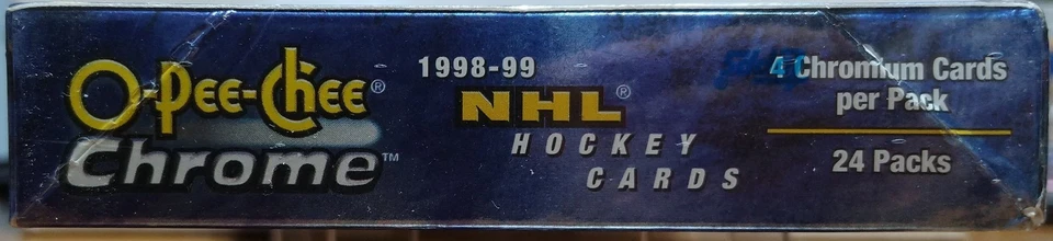 1998-99 O-Pee-Chee Chrome NHL Hockey - Factory Sealed Box - Image 3 of 3