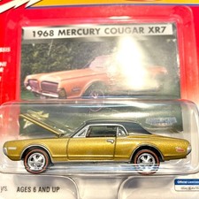 1968 Mercury Cougar Xr7 Grecian Gold 164 Premium Diecast Car Nip Htf