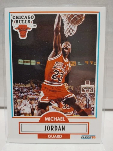 1990-91 Fleer Michael Jordan #26 Chicago Bulls (7)