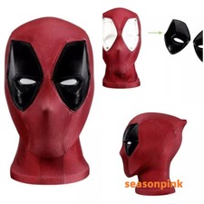 Deadpool 3 Wade Winston Wilson Cosplay Custome Helmet Mask Full Face Adult Prop