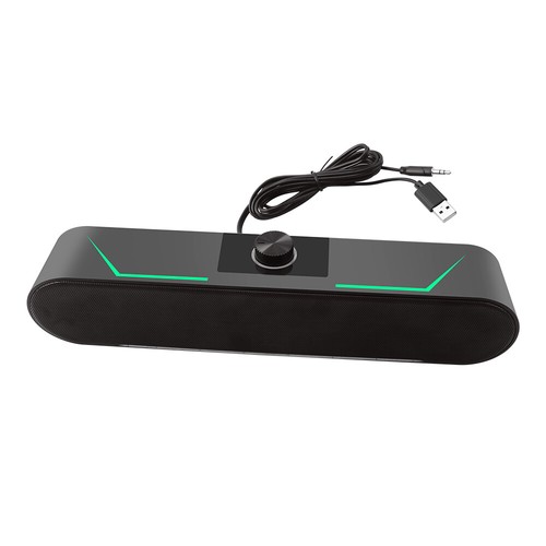 USB Wired Computer Speakers Stereo Bass Subwoofer Speaker For PC Laptop Desktop - Picture 19 of 21