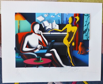 MARK KOSTABI マーク コスタビ 版画 シリアル 直筆 サイン 鑑定書 MARK KOSTABI マーク コスタビ 版画 シリアル 直筆 サイン 鑑定書