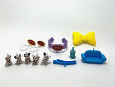 101 Dalmatians Children's Jewelry Hair Accessory Toy Set with 5 Puppy Figures