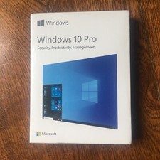 Logiciel Software windows 10 pro 32/64 bits English Microsoft